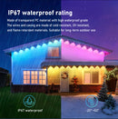 Advwin Smart Outdoor String Lights with Remote & APP