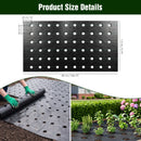 Advwin Weed Control Mat with Holes High Permeability