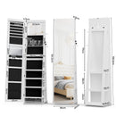 Advwin 360° Swivel Jewelry Cabinet with Lock