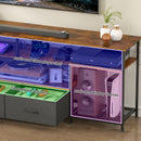 Advwin 160cm TV unit Cabinet with RGB LED Light