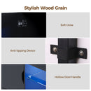 Advwin 145cm LED TV Unit with Adjustable Glass Shelves