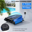Advwin Solar Pool Skimmer Automatic Cordless Pool Cleaner