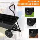 Advwin Garden Dump Cart with Steel Frame 250KG