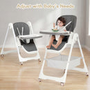 Advwin 3-in-1 Folding Baby High Chair Toddler Feeding Chair