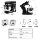 Advwin Stand Mixer 8L+6.5L Kitchen Mixer