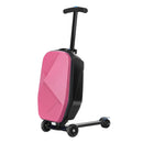 Advwin 2-in-1 Foldable Scooter Suitcase LED Wheels