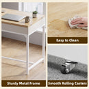 Advwin Folding Dining Table with Hidden Storage