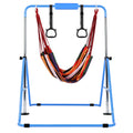 Advwin Kids Gymnastics Bar with Swing & Mat & Rings