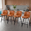 Advwin Set of 4 360° Swivel Bar Stools