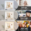 Advwin Makeup Mirror with 15 Dimmable Bulbs