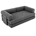 Advwin 5-in-1 Convertible Folding Loveseat Sofa Bed