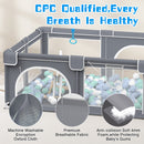 Advwin Large Baby Playpen Kids Play Fence