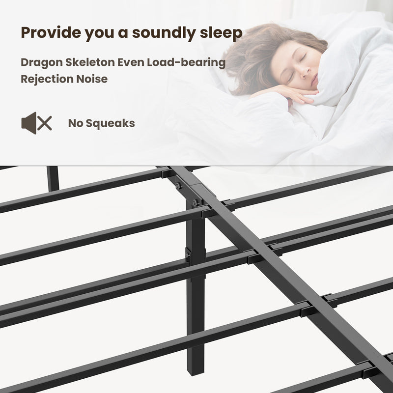 Advwin Metal Bed Frame Mattress Base