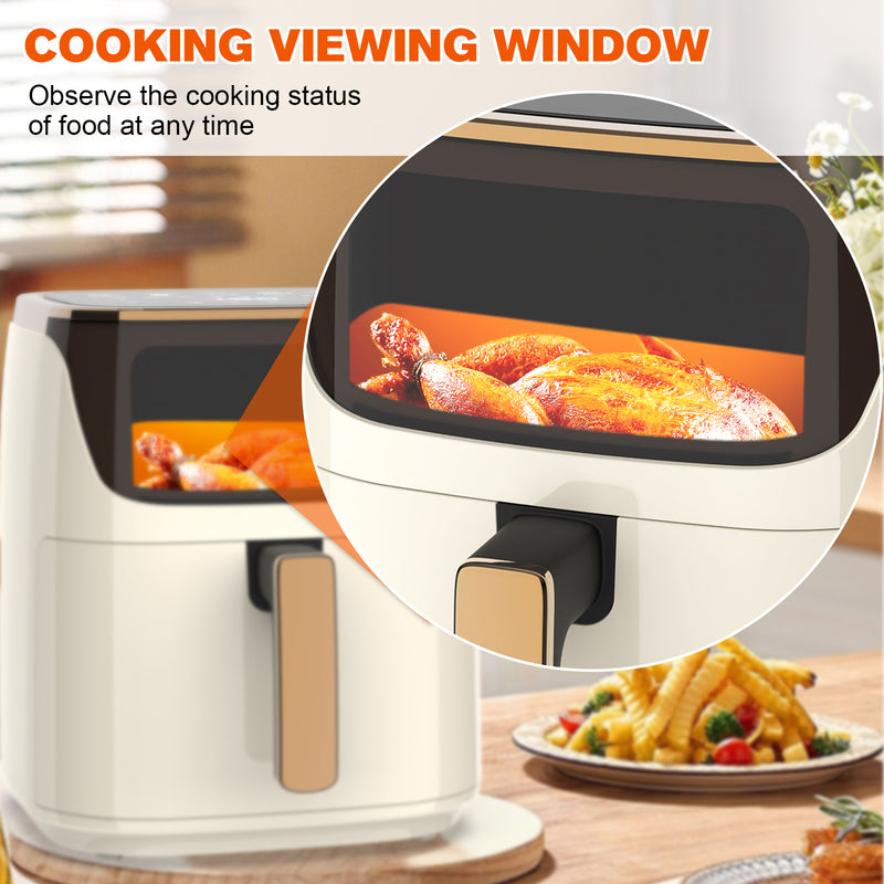 8L Digital Air Fryer with Viewing Window