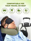 Travel Neck Pillow Washable 100% Pure Memory Foam