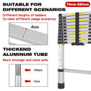Advwin 3.2m Portable AluminumTelescoping Ladder