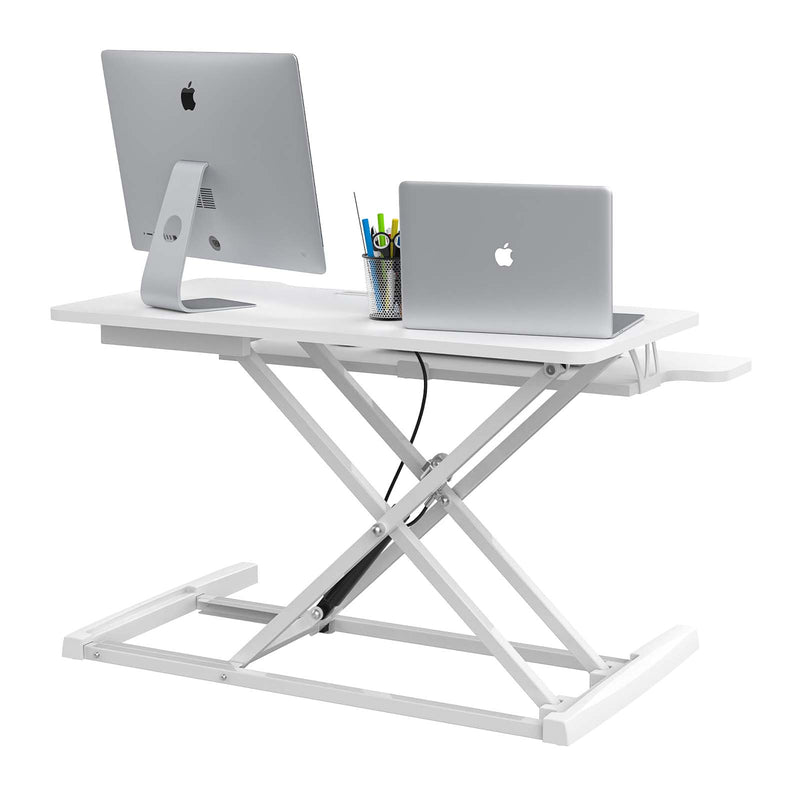 Advwin Standing Desk Height Adjustable White