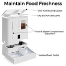 Advwin 2-in-1 Automatic Cat Feeder Waterer Set (Pre-Order)