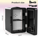 Advwin 6L Mini Makeup Fridge Black