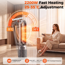 Advwin 2-in-1 Bladeless Tower Fan Heater