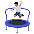 Advwin 36” Mini Trampoline Rebounder Handrail Foldable
