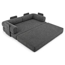 Advwin 5-in-1 Convertible Folding Loveseat Sofa Bed