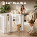 Advwin Pet Playpen with 2 Doors for Small Dogs
