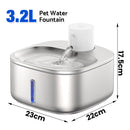 Advwin 3.2L Wireless Pet Fountain with Sensor