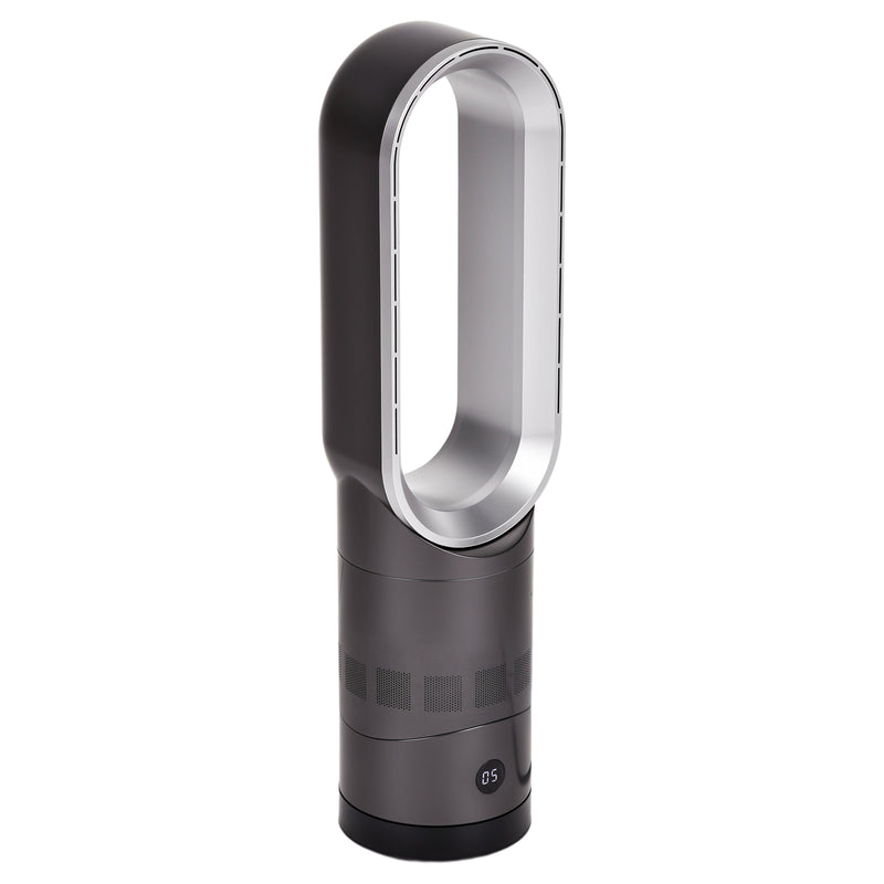 Advwin Bladeless Tower Fan Portable Electric Fan Black