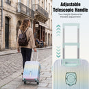 Advwin 2PCS Attachable Hardshell Luggage Set 14/20 Inch