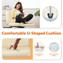 Advwin Armless Office Chair Criss-Cross Desk Chair