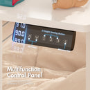 Advwin Electric Standing Desk with Monitor Stand  White