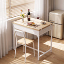 Advwin Folding Dining Table with Hidden Storage