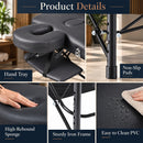 Advwin 3 Fold Portable Massage Table with Carry Bag
