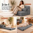 Advwin 3-in-1 Modular Folding Sofa Bed Corduroy
