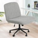 Advwin Armless Cross-Legged Ergonomic Office Chair