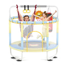 Advwin 55" Trampoline with Basketball Hoop Swings