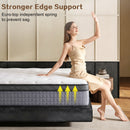 Advwin 32CM Hybrid Mattress w/ Memory Foam & Pocket Springs