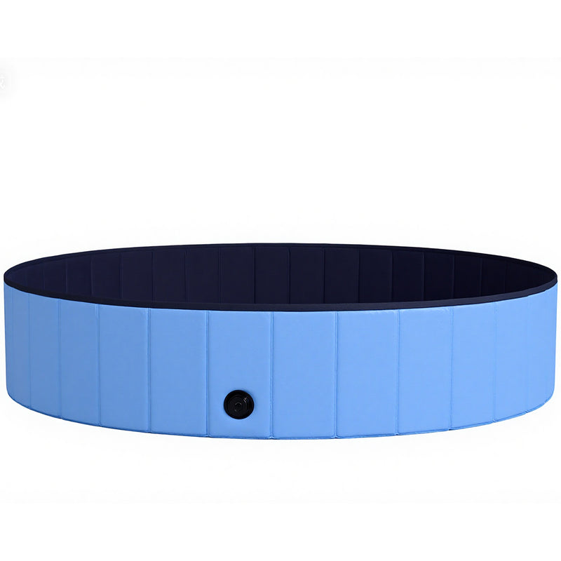 Advwin Foldable Portable PVC Dog Pool 160x30cm
