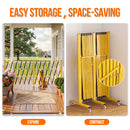 Advwin 520cm Expandable Pet Gate with 6 Casters