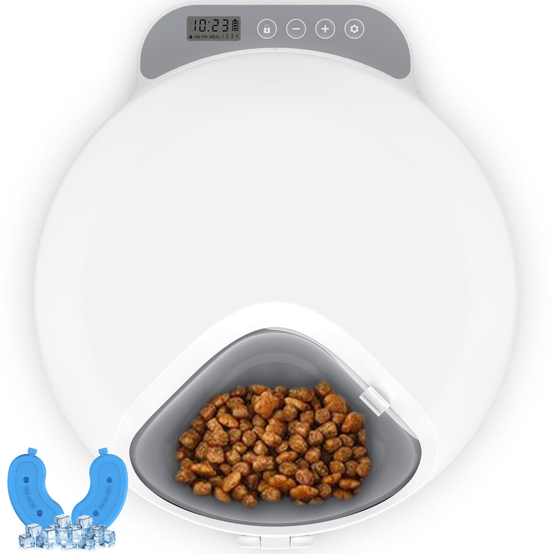 Advwin Automatic Cat Feeder Pet Food Dispenser