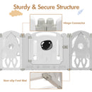 Advwin Foldable Baby PlayPen Grey