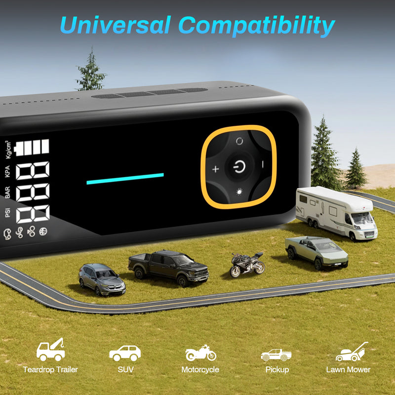 Advwin Portable Tire Inflator Air Compressor 150PSI