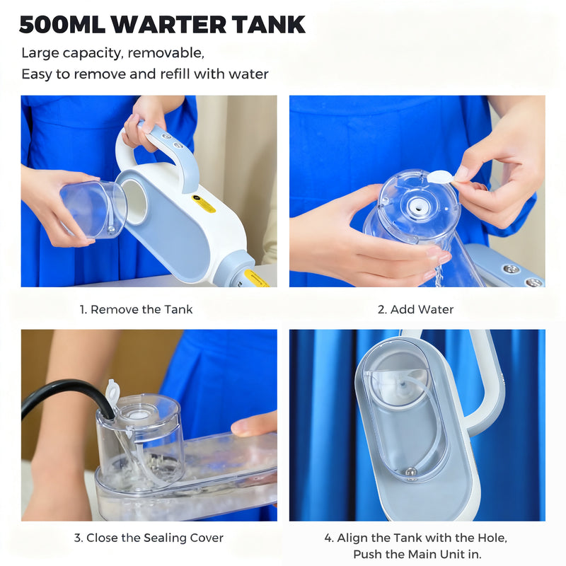 Advwin 12-in-1 Steam Mop with 3-Steam Mode