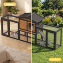 Advwin Rabbit Hutch Wooden Chicken Coop