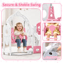 Advwin 10-in-1 Kids Slide Swing Set Indoor & Outdoor Playset