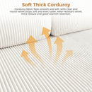 Advwin Sectiona Sofa 4-Seater  U Shape Couch