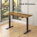 Advwin Electric Standing Desk with Memory Lifting 120cm