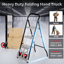 Advwin 2-In-1 Folding Ladder & Hand Truck