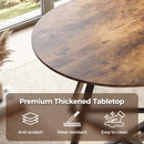 Advwin 107cm Round Dining Table 4-6 Seater